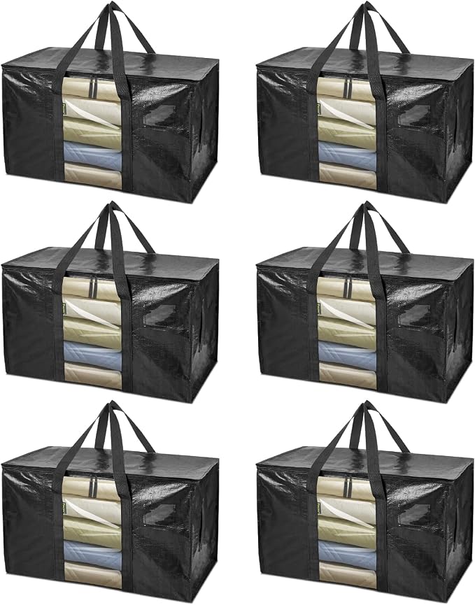 BALEINE 6-Pack Oversized Moving Bags by BALEINE