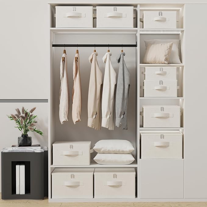 Underbed Storage Box with Lid, Foldable Clothes Organizers, Home Organising - Image 3