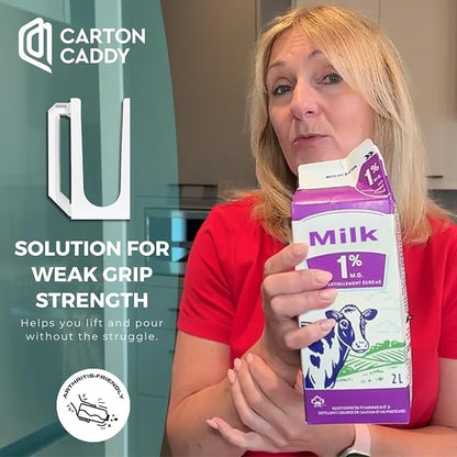 Carton Caddy XL Half Gallon Milk Carton Holder - Image 4