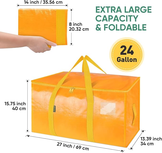 BALEINE 2-Pack Oversized Moving Bags - Image 2