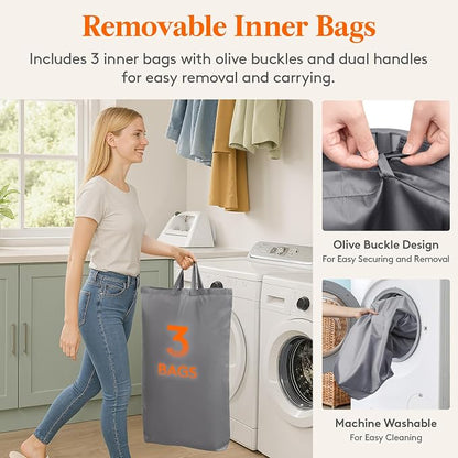 Lifewit 165L Large Laundry Basket - Image 6