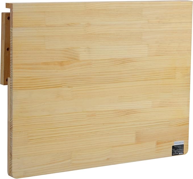 VEVOR Wall-Mounted Folding Table, 31.5 x 23.62 inch, Wooden Drop Leaf Floating - Image 12