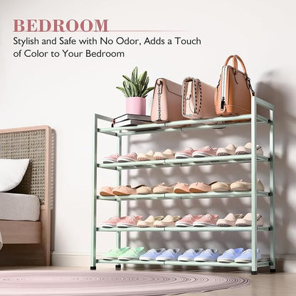 Bumusty 5-Tier Expandable Shoe Rack - Image 6