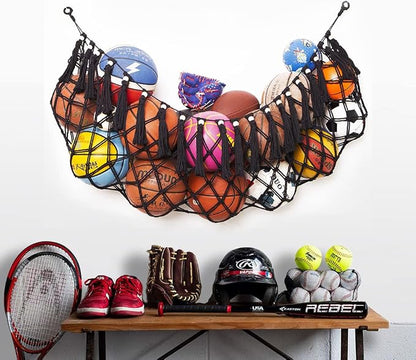 Sports Ball Storage Net Hammock - Image 2