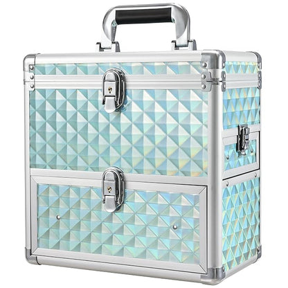 FRENESSA Extra Large Makeup Organizer Case Cosmetic Box Storage by Frenessa