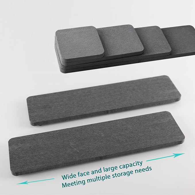 2 Pcs Water Absorbing Stone Trays, Kitchen/Bathroom Sink Soap Dish, Diatomite - Image 6