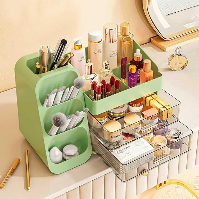 Makeup Organizer with Drawers, Large Capacity Countertop Organizer - Image 5