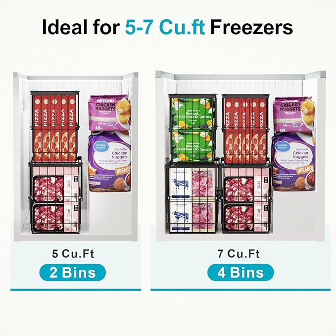 iSPECLE Freezer Organizer Bins - Image 2