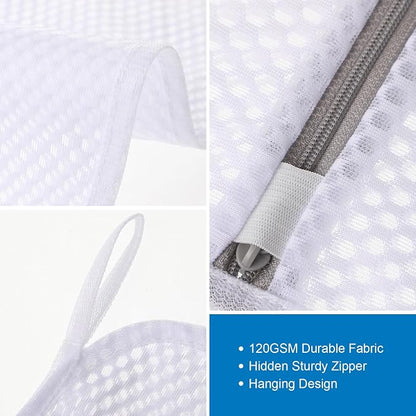 Dntorx 3 PCS Durable Honeycomb Mesh Laundry Bags - Image 6