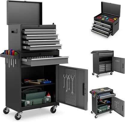 Goplus Tool Chest, 5-Drawer Rolling Cabinet by Goplus