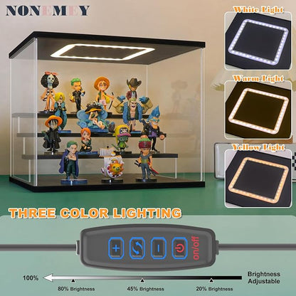 NONEMEY Clear Acrylic Display Case Stand - Image 2
