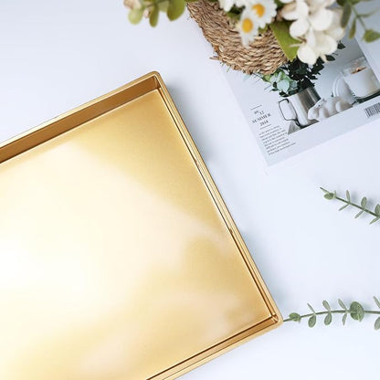 Spsyrine Gold Decorative Serving Tray - Image 6