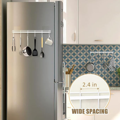 Kitchen Utensil Hanger, Adhesive Utensil Holder Wall Mount Kitchen Rack Rail - Image 5