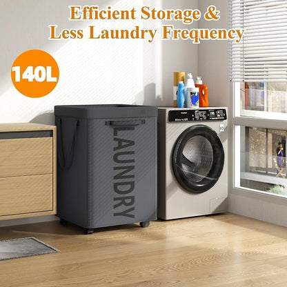 Optish 140L Laundry Hamper - Image 2