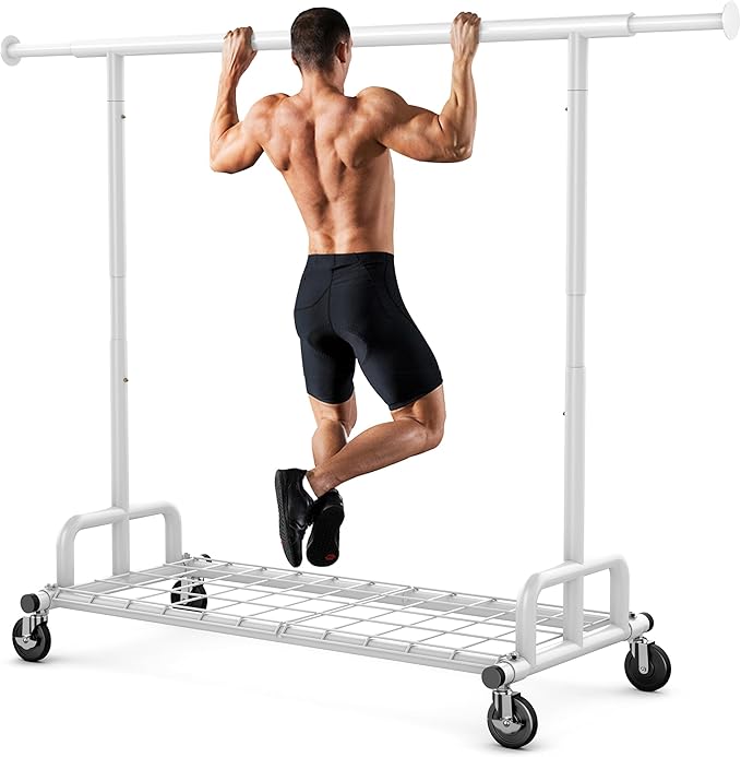 HOKEEPER Clothes Rack Collapsible Clothing Garment Rack Capacity 525LBS by HOKEEPER