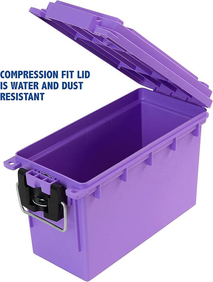 Sheffield Ammo Box Made in USA, Stackable Lockable Ammo Storage Box, Water and - Image 4