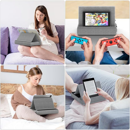 KDD Tablet Pillow Stand, Bed and Desk, Foldable Soft Pad Dock - Image 7