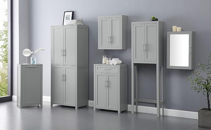 Crosley Furniture Savannah Wall Mounted Bathroom Storage Medicine Cabinet - Image 11