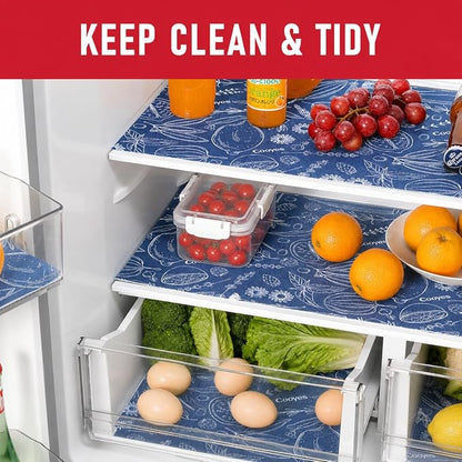 Cooyes 6 Pack Refrigerator Shelf Liners - Image 2