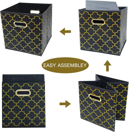 Fabric Cloth Storage Bins, Fabric Cube Organizer - Image 6
