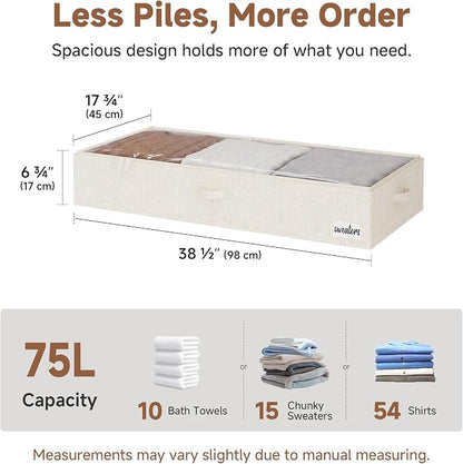 StorageWorks Under Bed Storage Containers - Image 2
