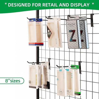 8 Inch Gridwall Hooks, Grid Panel Hanging Hooks - Image 4