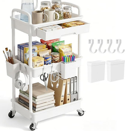 3 Tier Rolling Utility Cart by LLMRR