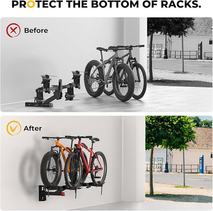 BougeRV Hitch Wall Mount, Max Hold Up to 300LBS, Bike Rack & Cargo Rack Storage - Image 6
