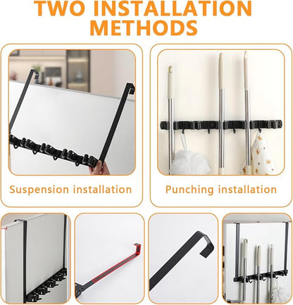 Broom Holder Over The Door - Image 6