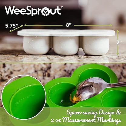 WeeSprout Silicone Freezer Tray - Image 5