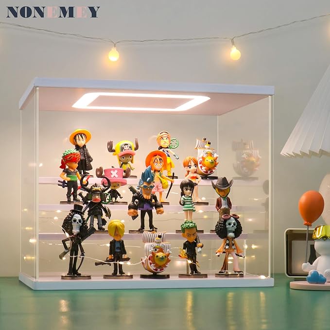 NONEMEY Clear Acrylic Display Case Stand - Image 2
