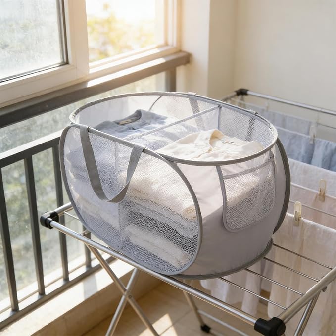 75L Collapsible Laundry Basket - Image 4
