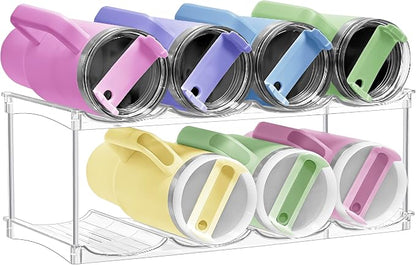 Stackable Water Bottle Organizer by Spaclear