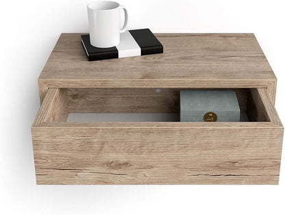 Mobili Fiver, Riccardo Floating nightstand, Made in Italy - Image 5