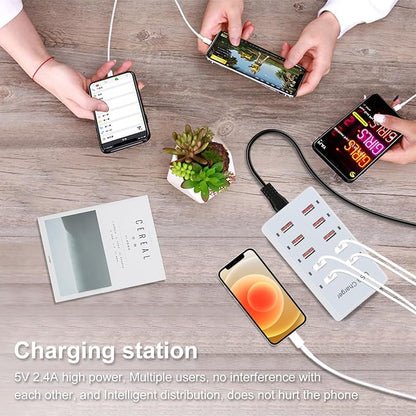 USB Charger 10-Ports Charging Station - Image 5