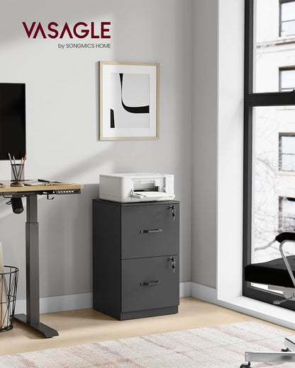 VASAGLE 2 Drawers File Cabinet - Image 2
