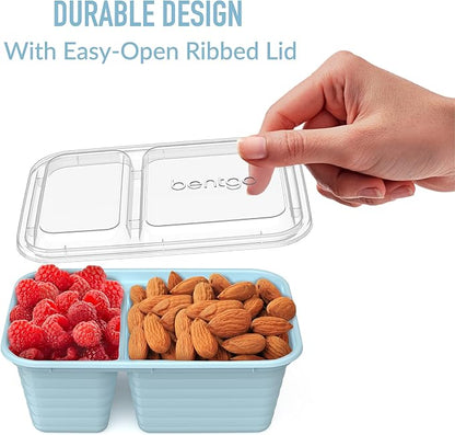 Bentgo Prep - 2-Compartment Snack Containers - Reusable, Microwaveable - Image 5