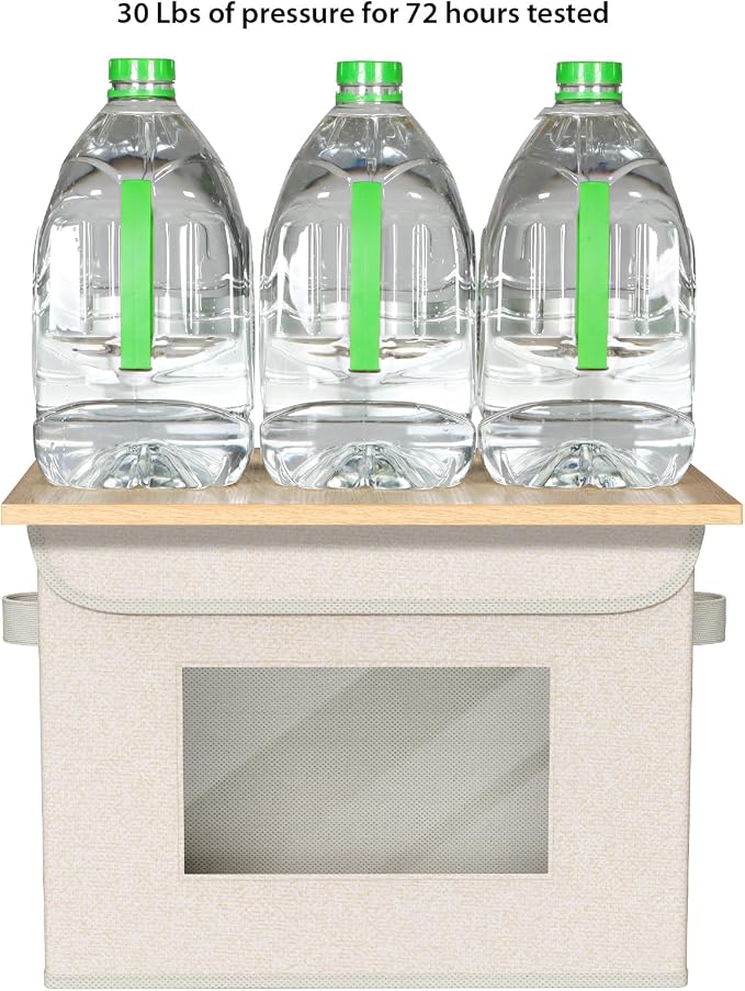 Univivi Collapsible Stackable Storage Bins - Image 3