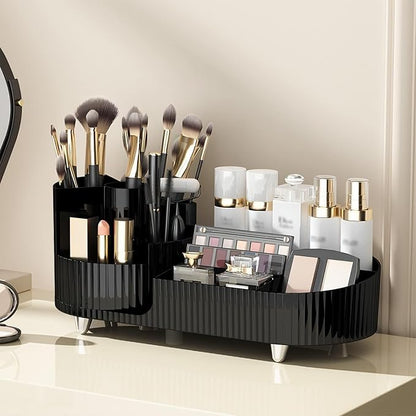 Vecolla Makeup Organizer, Perfume Organizer 360 Rotating Makeup Brush Holder - Image 4