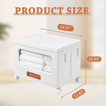 VECELO Plastic Storage Cabinet - Image 3