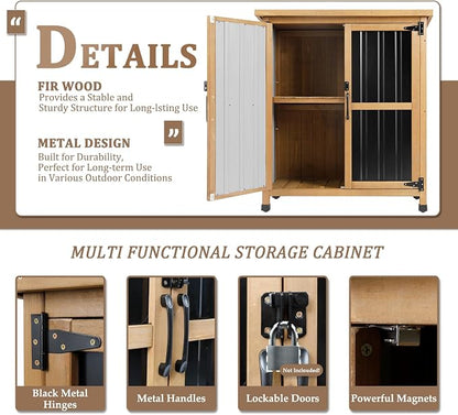 Weatherproof Outdoor Storage Cabinet - Image 4