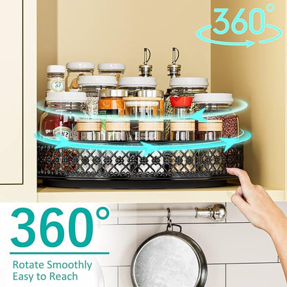 Ovicar Lazy Susan Organizer Turntable - Image 2
