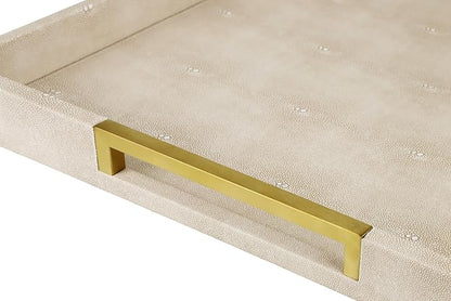 HofferRuffer Faux Leather Serving Tray - Image 7