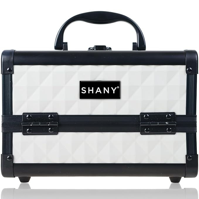 SHANY Chic Makeup Train Case Cosmetic Box Portable Makeup Case Cosmetics Beauty by SHANYCosmetics