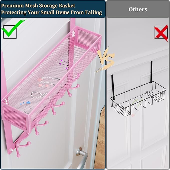 Consumest Over The Door Hooks Organizer - Image 4