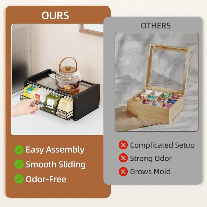 Tea Bag Organizer, Tea Organizer and Storage - Image 6