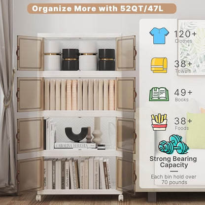 Extra Large Stackable Storage Bins - Image 4