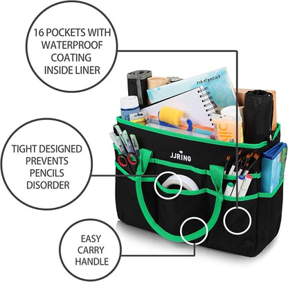 Large Multi-Functional Carrying Bag, 600D Nylon Artist Tote Bag - Image 5