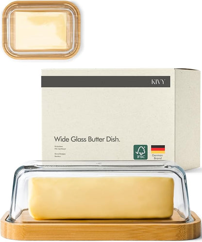 KIVY Large Butter Dish with Lid by KIVY