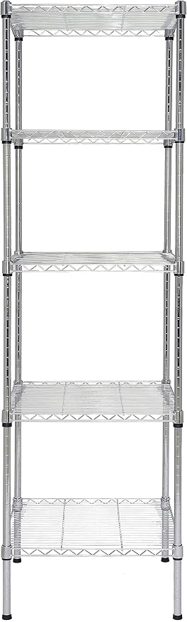 Finnhomy Heavy Duty 5 Tier Wire Shelving Unit, Metal Shelving by Finnhomy